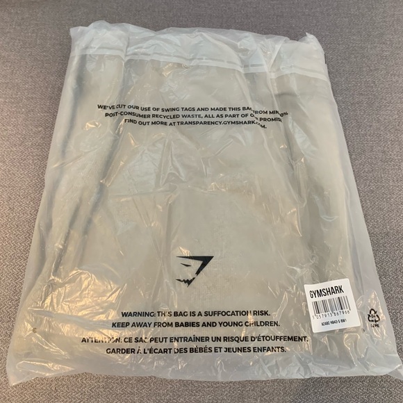 NEW Gymshark Power Washed Crew Oversized Fit - Size SMALL Men’s Ecru Brown Shirt - Picture 3 of 7